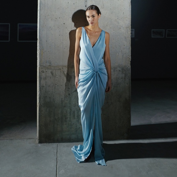 Baobab Collection Light Blue Maxi Dress - Picture 1 of 4